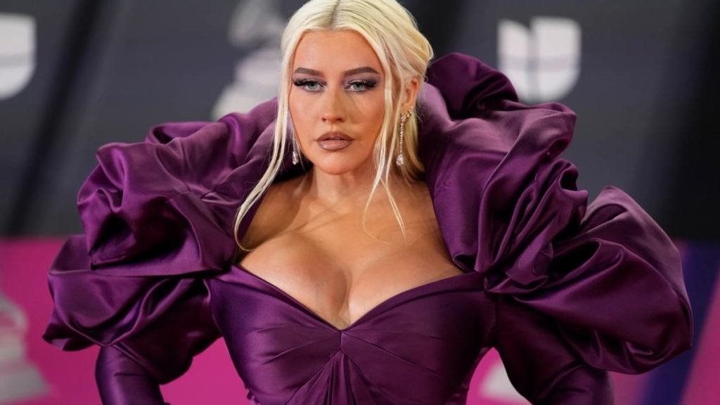 Christina Aguilera yine şaşırttı