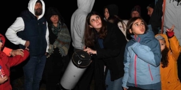 Bilim tutkunlarını soğuk hava durduramadı!