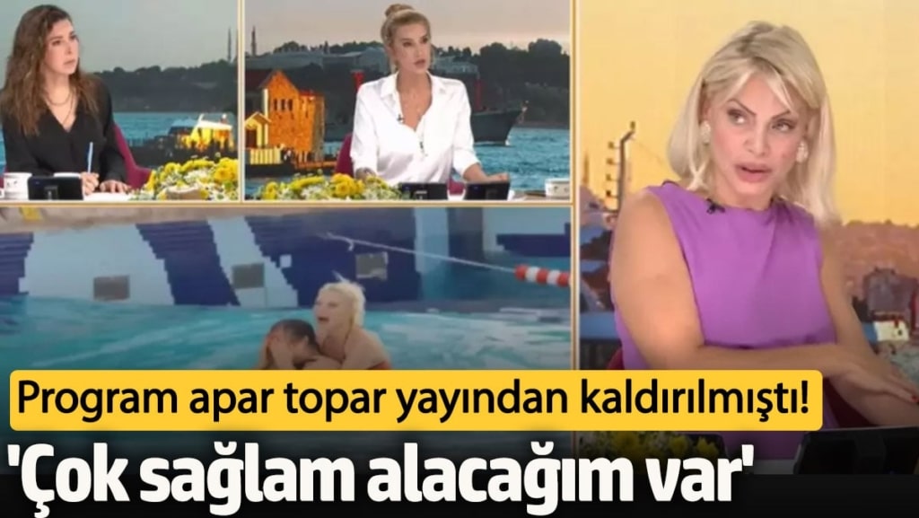 Program apar topar yayından kaldırılmıştı: Çok sağlam alacağım var