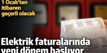 Elektrik faturalarında yeni dönem başlıyor. Yıllık 5 bin kilovatsaati aşan tüketimlere düzenleme