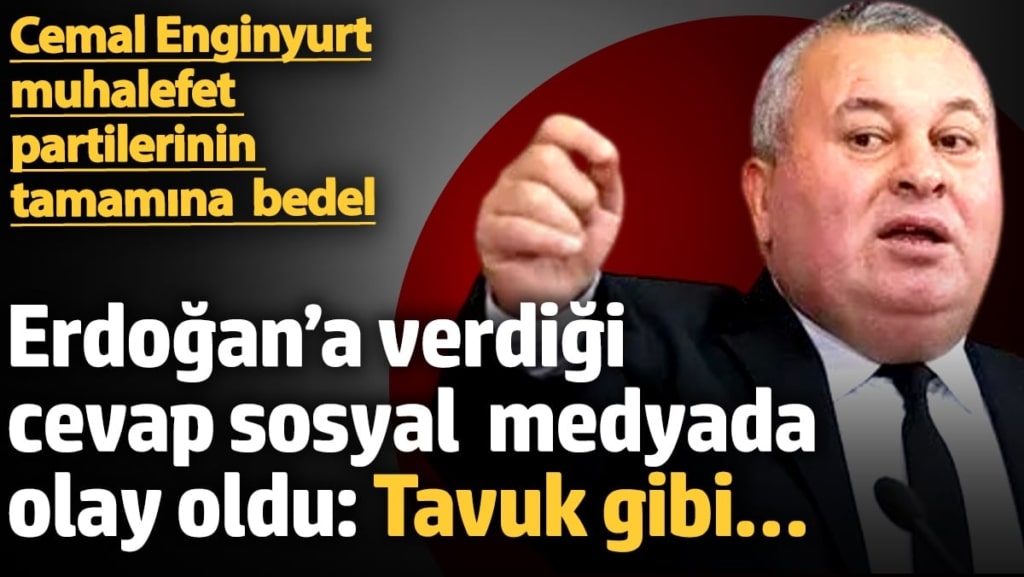 Bağımsız Milletvekili Cemal Enginyurt, AKP iktidarının uyguladığı zamları sert ifadelerle eleştirdi