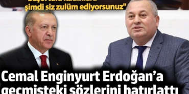 Cemal Enginyurt Erdoğan’a geçmişteki sözlerini hatırlattı. 'Başörtülü kadınlara şimdi siz zulüm ediyorsunuz'