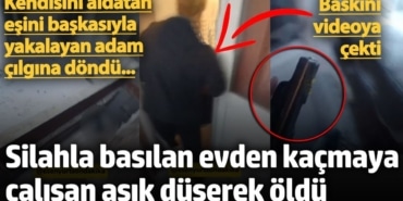 İstanbul Esenyurt'ta silahla basılan evden kaçmaya çalışan aşık düşerek öldü