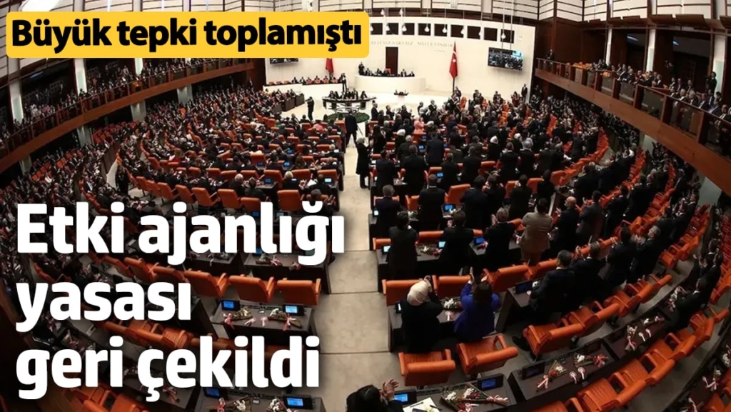 Büyük tepki toplamıştı! Etki ajanlığı yasası geri çekiliyor