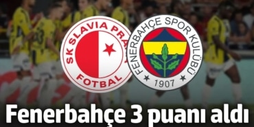 Fenerbahçe 3 puanla döndü