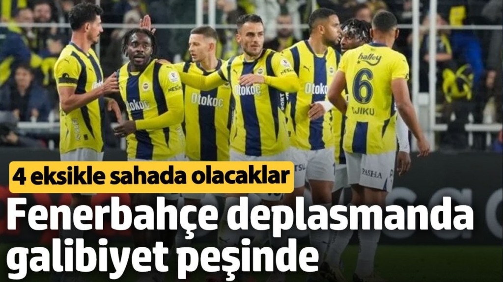 Kayserispor - Fenerbahçe maçı öncesi muhtemel 11'ler belli oldu