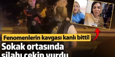 TikTok fenomenlerin kavgası olaylı bitti!  Sokak ortasında silahı çekip vurdu