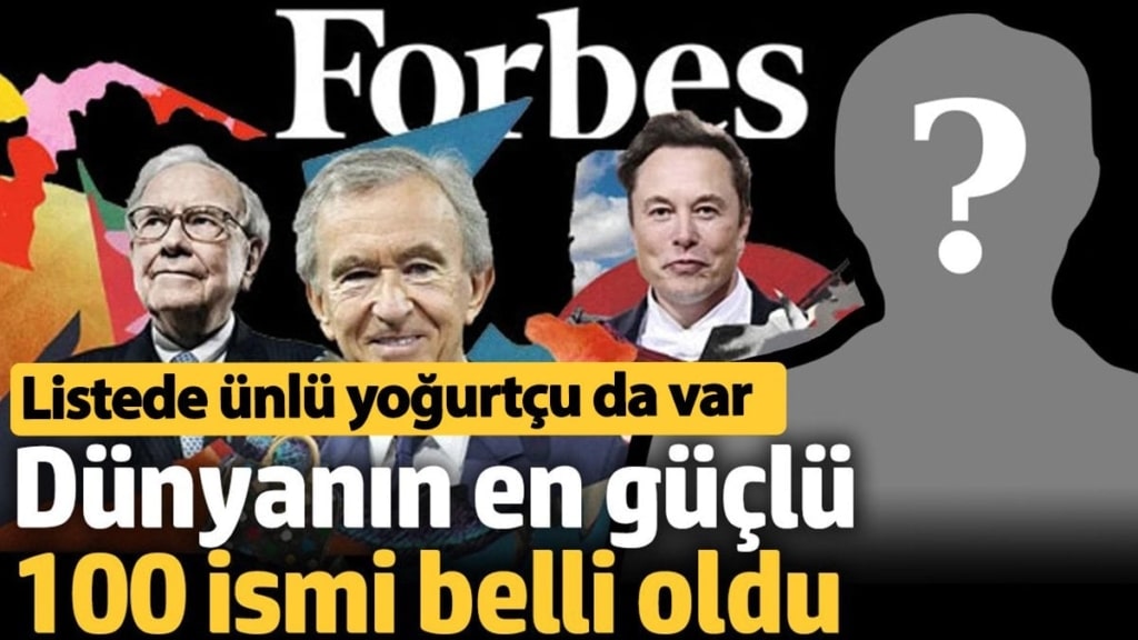 Forbes, dünyanın en güçlü 100 ismi arasında  arasında Chobani CEO'su Hamdi Ulukaya da yer aldı