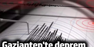 Gaziantep'te deprem (1 Kasım 2024)
