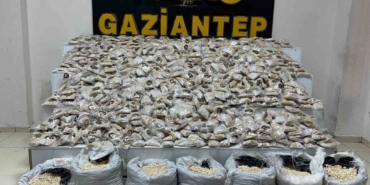 Gaziantep’te uyuşturucu operasyonu: 3 milyon 204 bin adet uyuşturucu bulundu