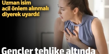 Gençlerde Kalp Krizi Riski Artıyor!