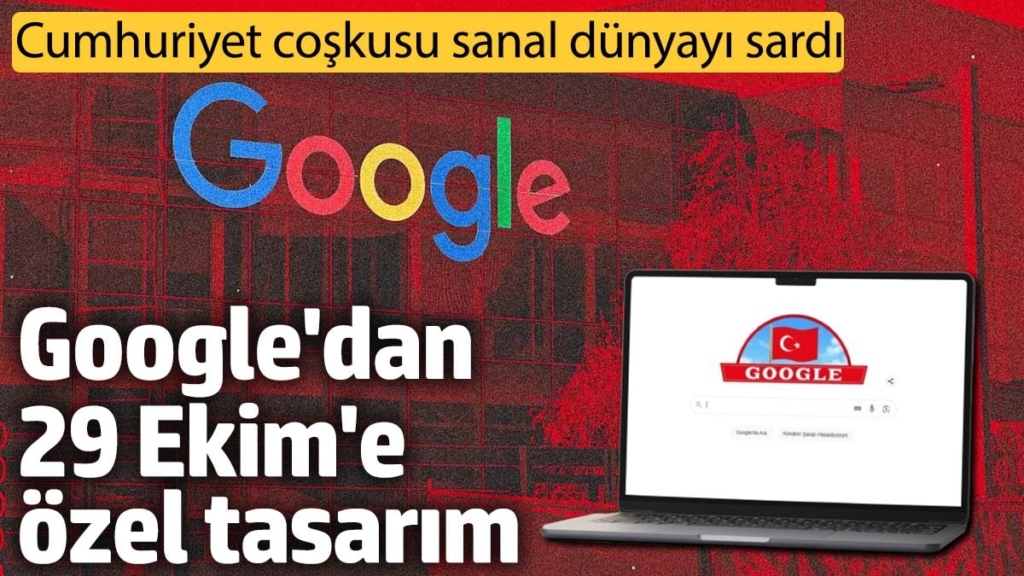 Google'dan 29 Ekim'e özel tasarım