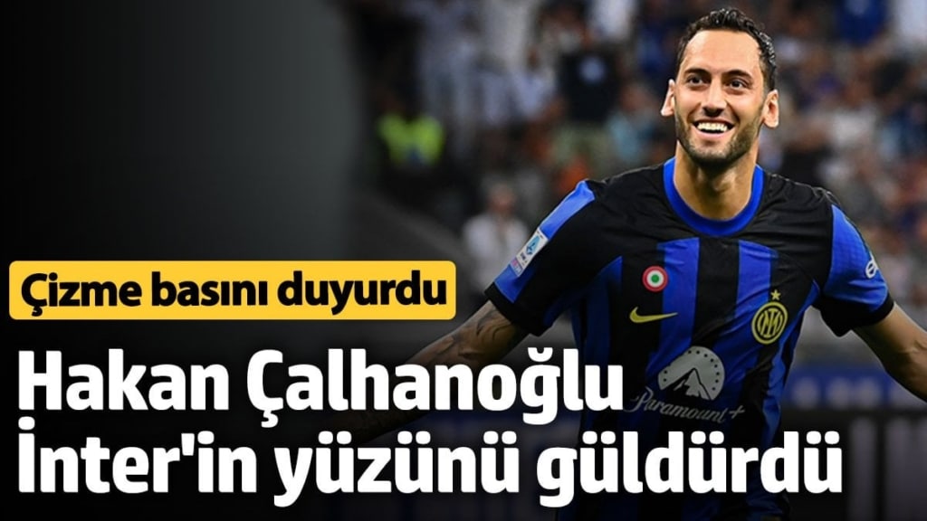 Hakan Çalhanoğlu İnter'in yüzünü güldürdü. Milli futbolcu Leipzig maçına yetişecek