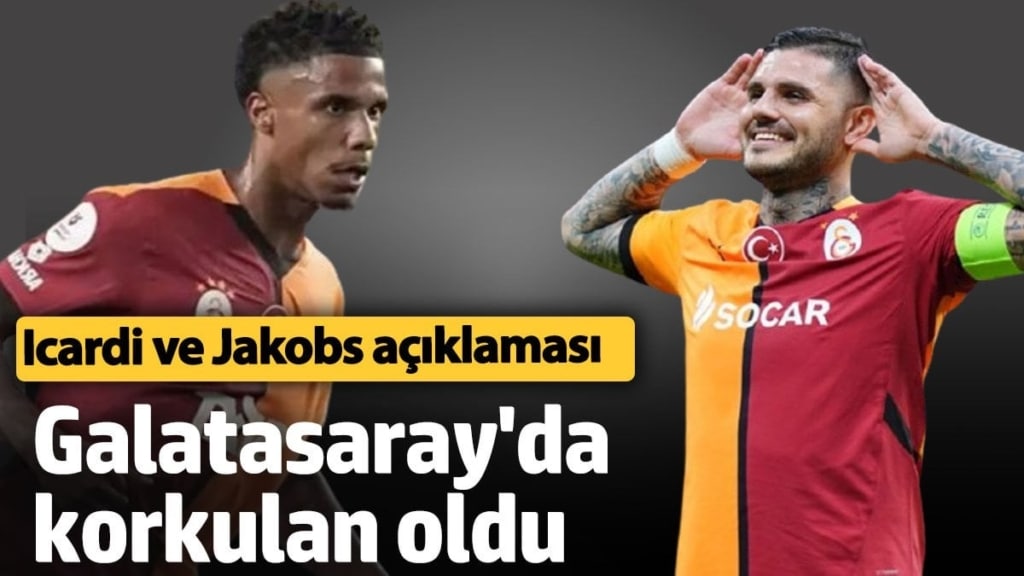 Galatasaray'da korkulan oldu! Kulüp doktorundan Icardi ve Jakobs açıklaması