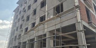 Afyonkarahisar'da inşaat iskelesi yıkıldı: İşçi hayatını kaybetti