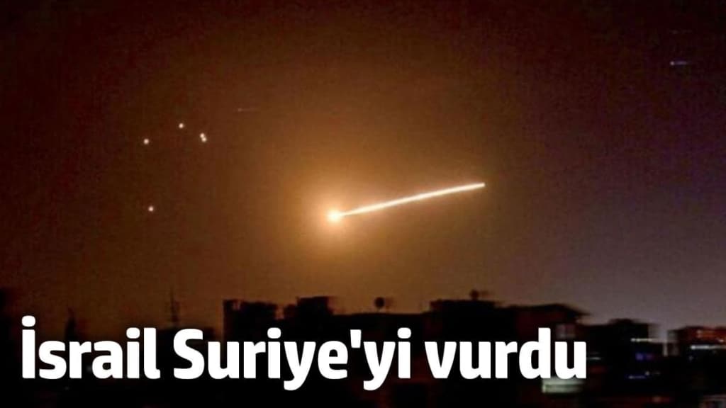 İsrail, Şam yakınlarına hava saldırısı düzenledi
