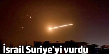 İsrail, Şam yakınlarına hava saldırısı düzenledi