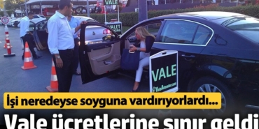 Vale ücretlerine sınır geldi. İşi neredeyse soyguna vardırıyorlardı