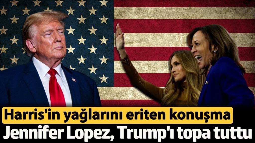 Jennifer Lopez, Donald Trump'ı topa tuttu