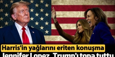 Jennifer Lopez, Donald Trump'ı topa tuttu