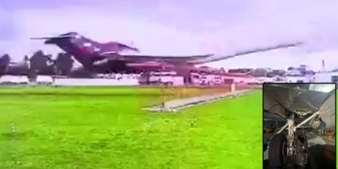 Kalkış sırasında korkutan kaza