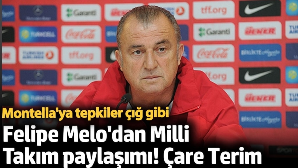Melo'dan Milli Takım paylaşımı: Maçı izledi, 'Çare Terim' dedi