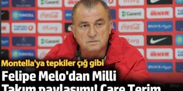 Melo'dan Milli Takım paylaşımı: Maçı izledi, 'Çare Terim' dedi