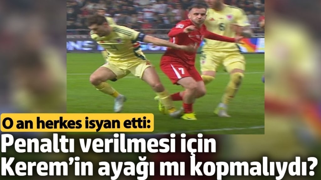 O an herkes isyan etti:  Penaltı verilmesi için Kerem’in ayağı mı kopmalıydı?