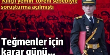 Kılıçlı yemin töreni soruşturmasında teğmenler için karar günü... Bakan Yaşar Güler, tarihi işaret etmişti