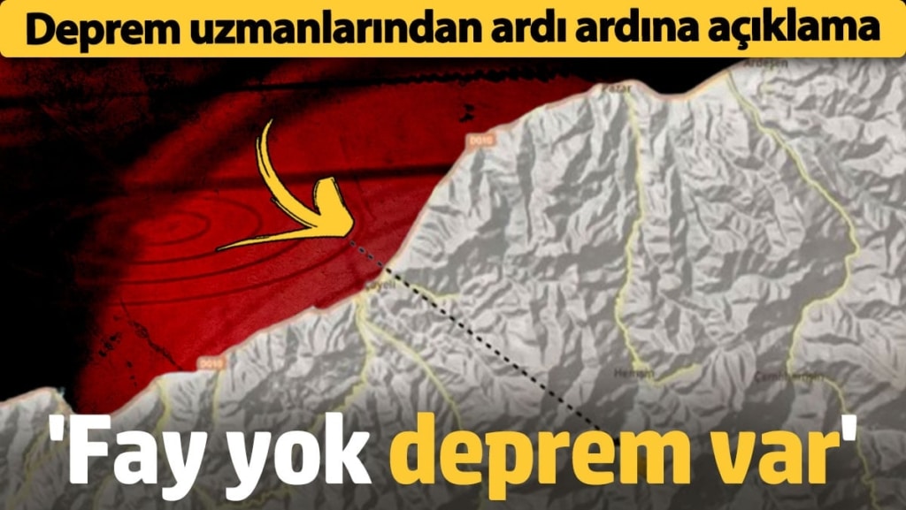 Fay yok deprem var! Deprem uzmanlarından ardı ardına açıklama