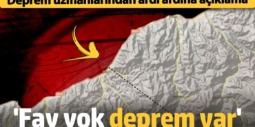 Fay yok deprem var! Deprem uzmanlarından ardı ardına açıklama