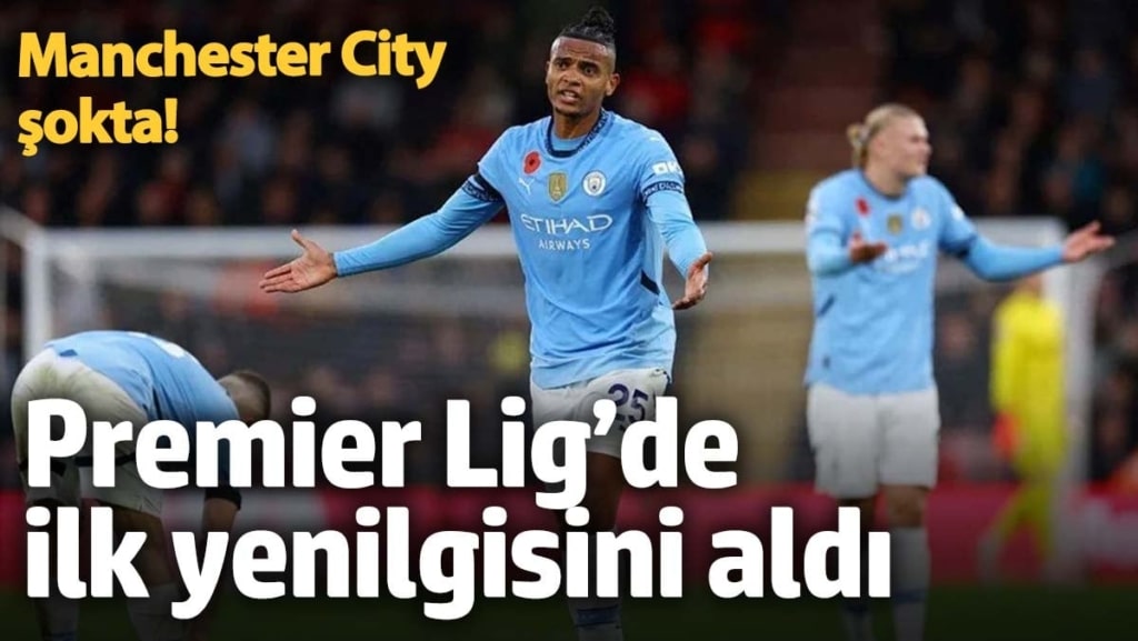 Manchester City şokta! Premier Lig’de ilk yenilgisini aldı
