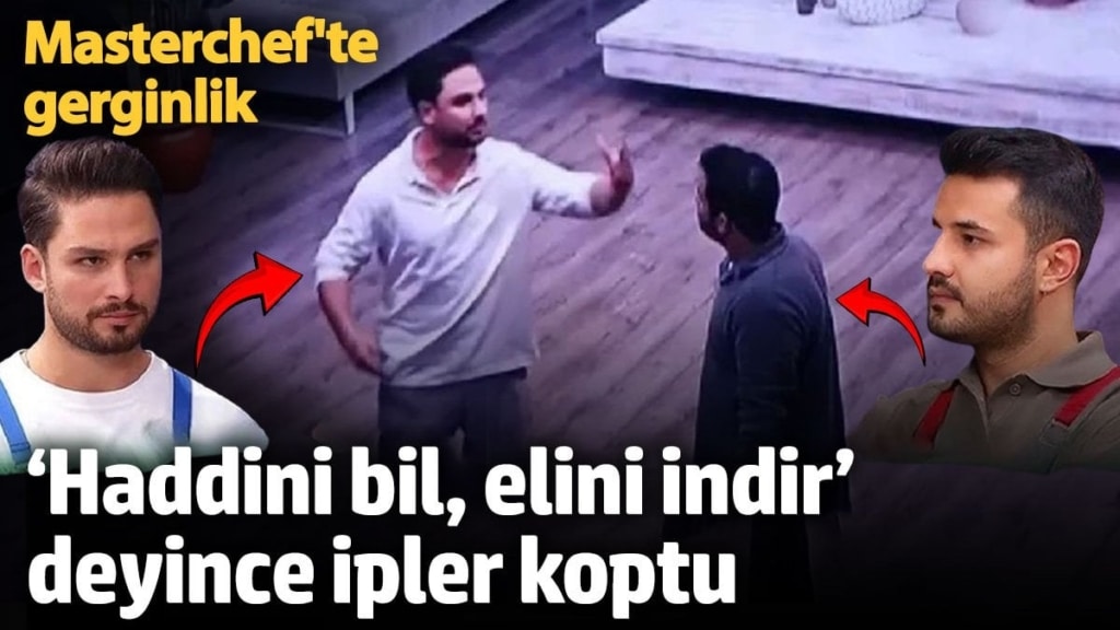 Masterchef'te iki yarışmacı arasında gerginlik...  ‘Haddini bil, elini indir’ deyince ipler koptu