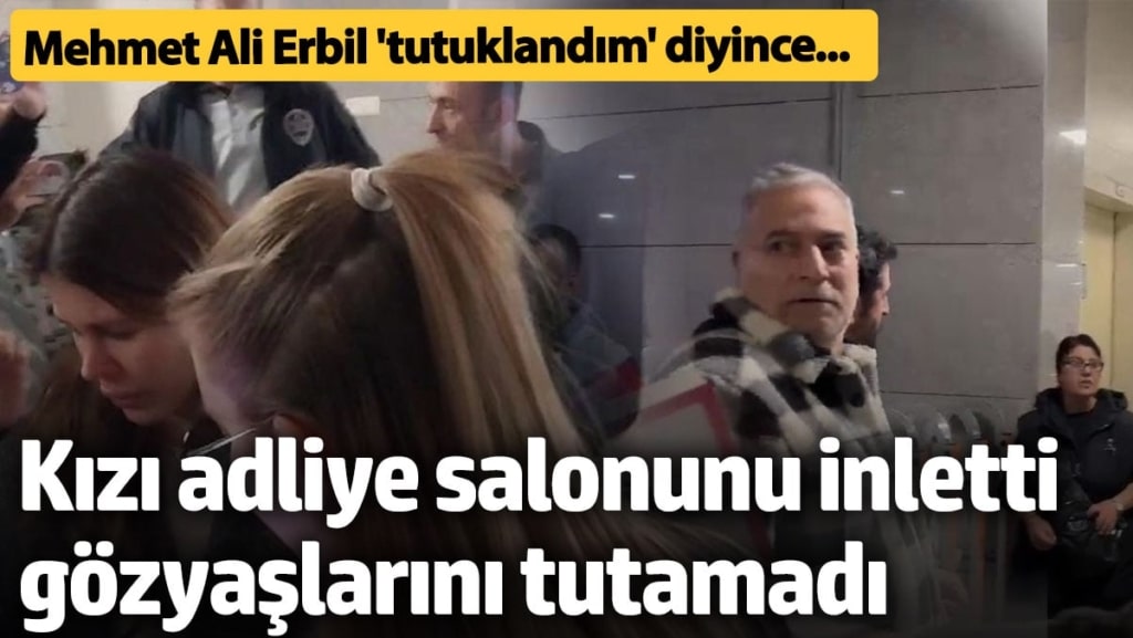 Mehmet Ali Erbil’in kızı Sezin Erbil gözyaşlarını tutamadı