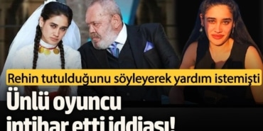 Rehin tutulduğunu söyleyerek yardım istemişti! Ünlü oyuncu Meltem Miraloğlu intihar etti iddiası!