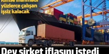 Dev şirket iflasını istedi. Kimse inanmadı yüzlerce çalışan işsiz kalacak