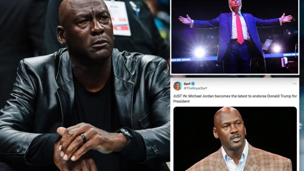 Michael Jordan'dan Trump açıklaması