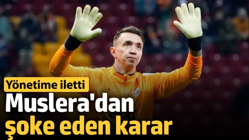 Muslera'dan  şoke eden karar. Yönetime iletti