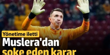 Muslera'dan  şoke eden karar. Yönetime iletti