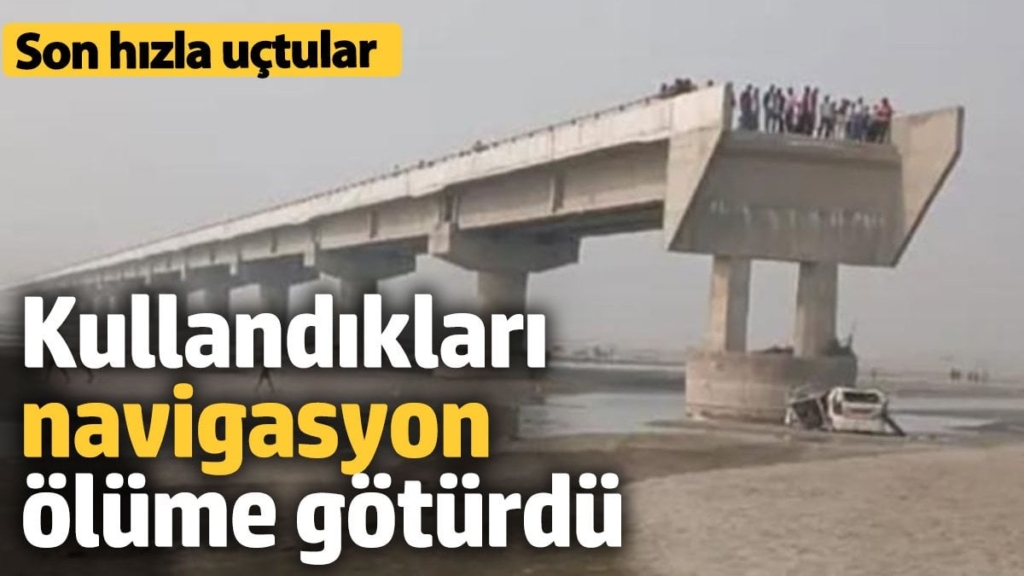 Kullandıkları navigasyon ölüme götürdü! Son hızla aşağıya uçtular