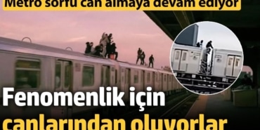 Metro sörfü can almaya devam ediyor: Fenomenlik için canlarından oluyorlar