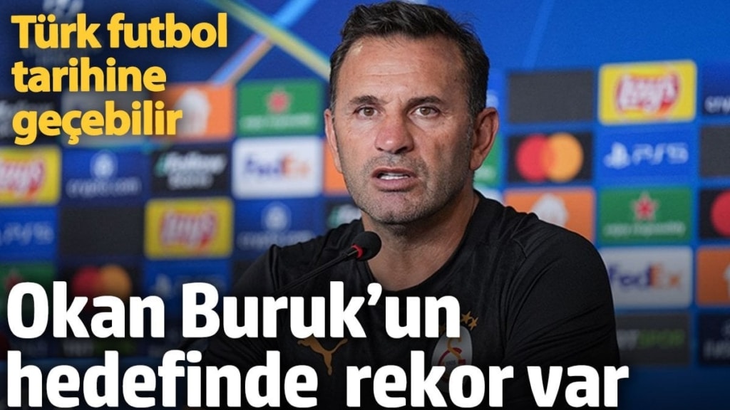 Okan Buruk’un hedefinde rekor var. Türk futbol tarihine geçebilir