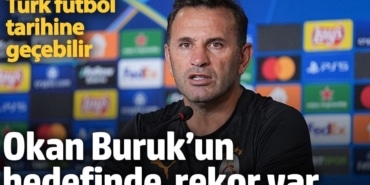 Okan Buruk’un hedefinde rekor var. Türk futbol tarihine geçebilir