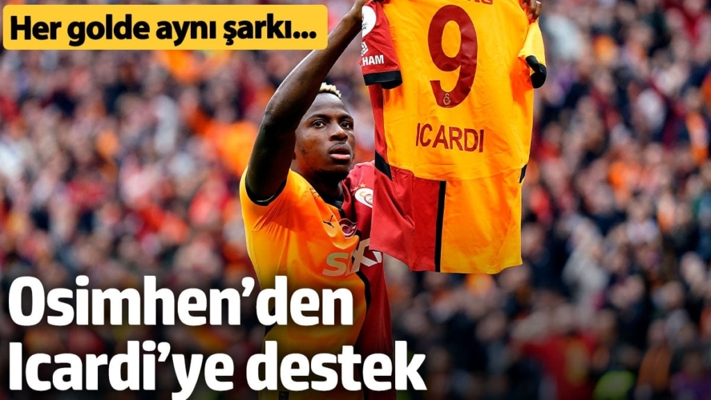 Victor Osimhen’den, Mauro Icardi’ye destek!