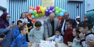 Özel çocuklara özel doğum günü kutlaması