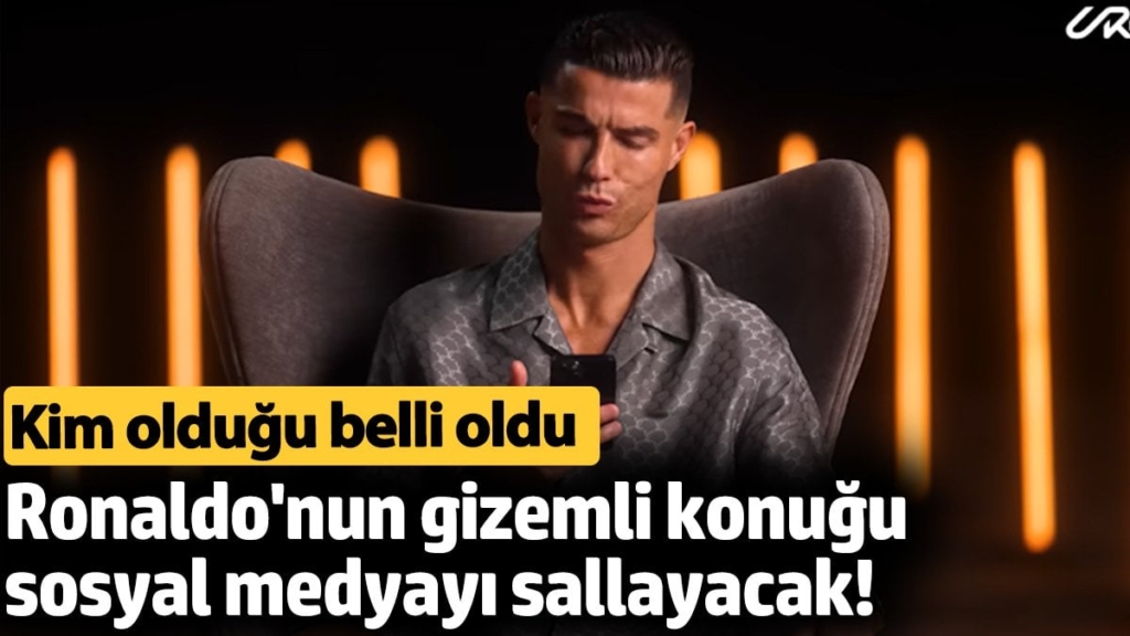 Ronaldo'nun gizemli konuğu sosyal medyayı sallayacak! Kim olduğu belli oldu