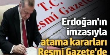 Erdoğan'ın imzası ile SPK'ya yeni atamalar