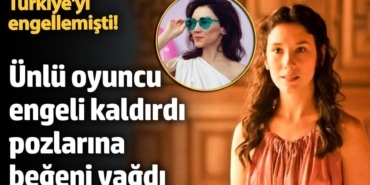 Türkiye'yi engellemişti!  Ünlü oyuncu Sibel Kekilli engeli kaldırdı... Pozlarına beğeni yağdı