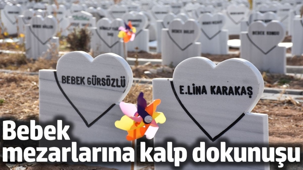 Sivas’ta duygusal dönüşüm! Bebek mezarlarına kalpten dokunuş