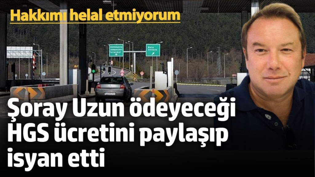 Şoray Uzun ödeyeceği HGS ücretini paylaşıp isyan etti: Hakkımı helal etmiyorum